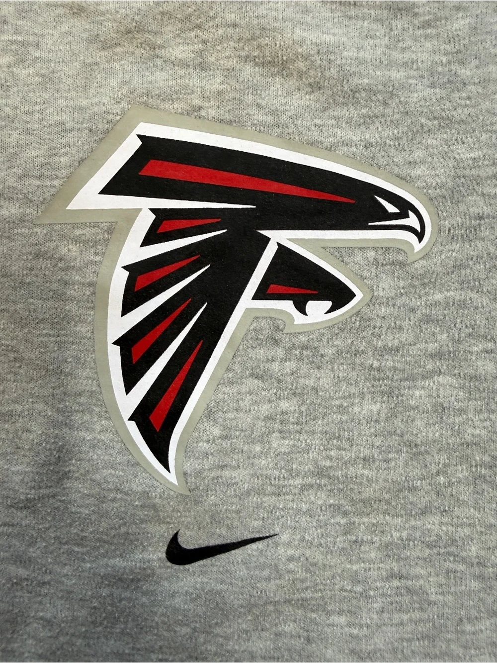 Nike Baby NFL Atlanta Falcons Red and Gray One Piece Bodysuit Size 18 Months